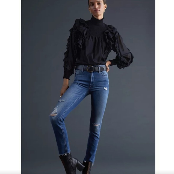 Mother Dazzler Ankle Fray in Weekend warrior size 27